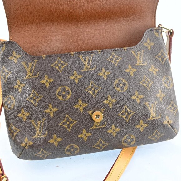 Authentic LOUIS VUITTON Monogram Musette Tango Short Strap Bag bsj710-112725 - Picture 10 of 16